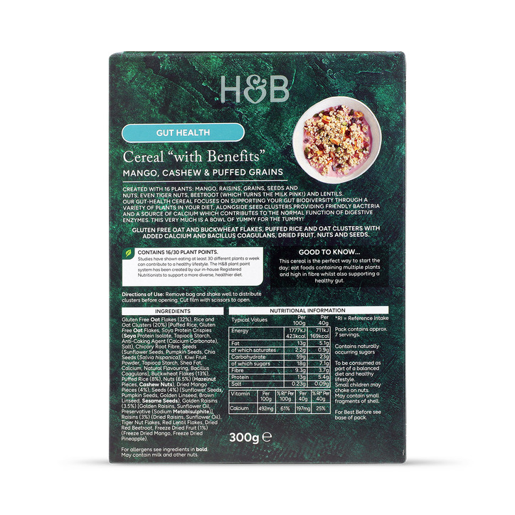 Holland & Barrett Gut Health Cereal 300g